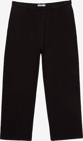Pull&Bear Панталон в черно: отпред