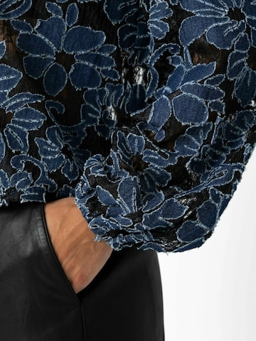 Coster Copenhagen - Camiseta ' Flower ' en azul