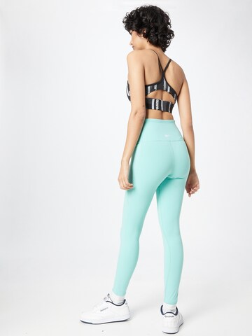 Reebok Skinny Sporthose in Blau