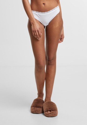 Slip ' ' Urban Classics en blanc : devant