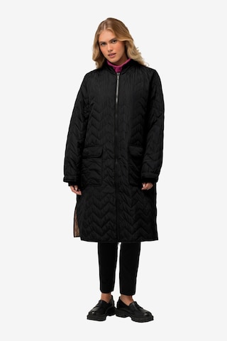 Ulla Popken Winter Jacket in Black: front