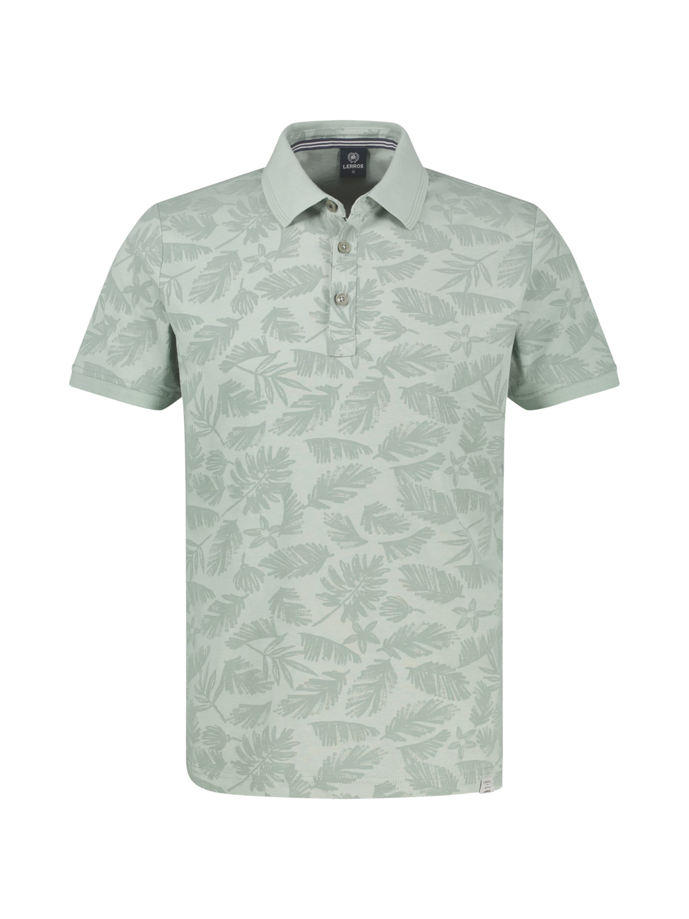 T-Shirt LERROS en vert : devant