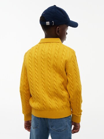 TOMMY HILFIGER Pullover in Gelb