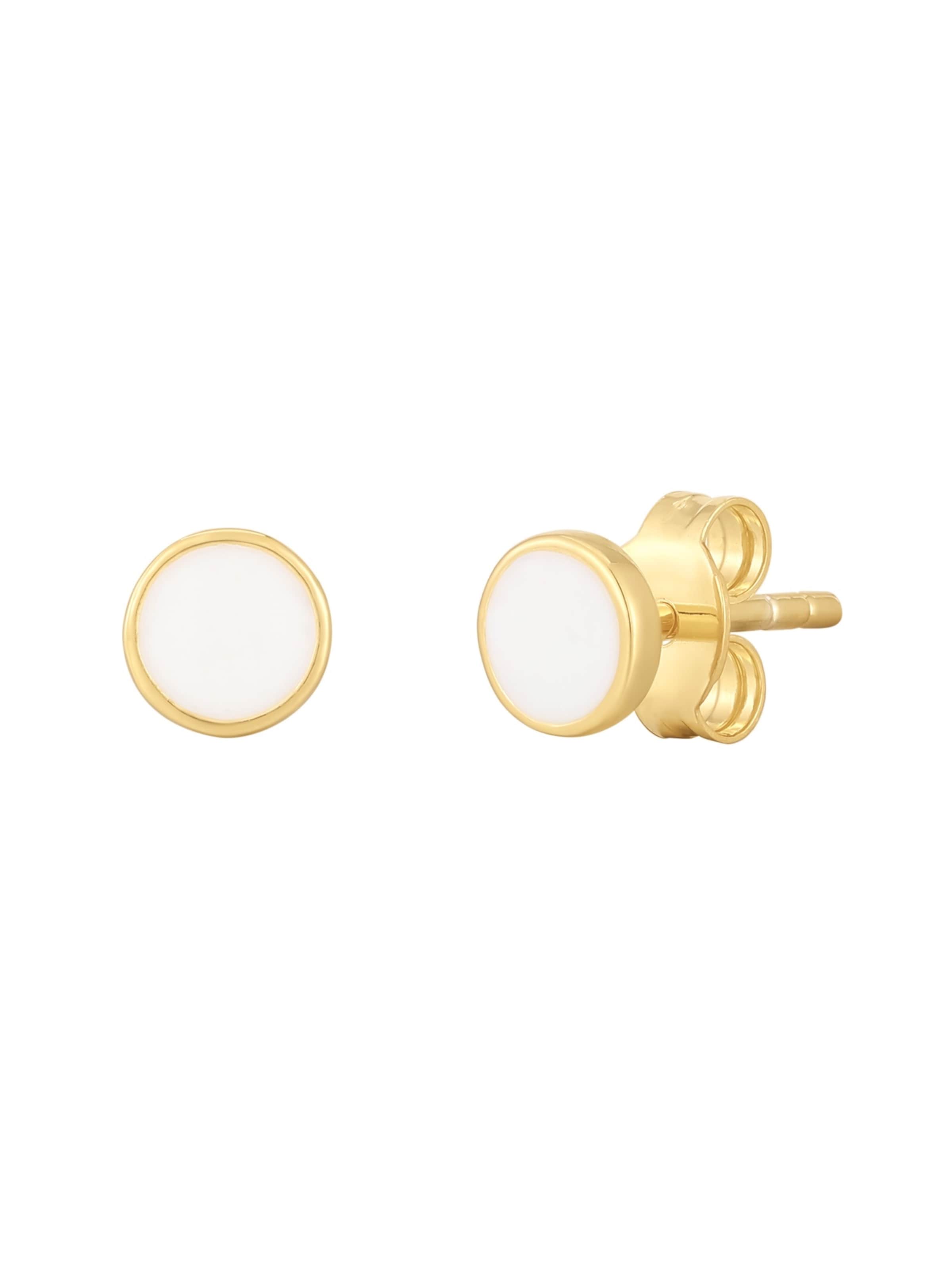 Glanzstücke München Oorbellen in Goud: voorkant