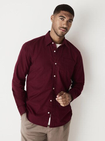 Next Úzky strih Košeľa - Červená: predná strana