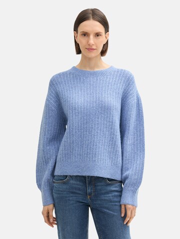 TOM TAILOR Sweater in Blue: front