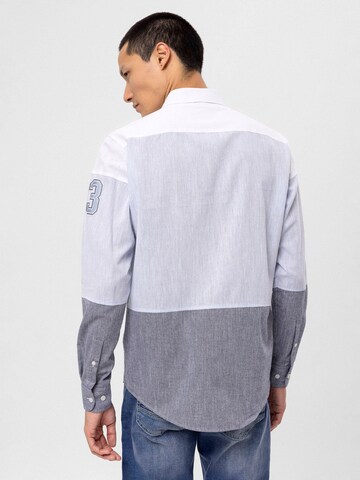 By Diess Collection Regular fit Button Up Shirt in Blue