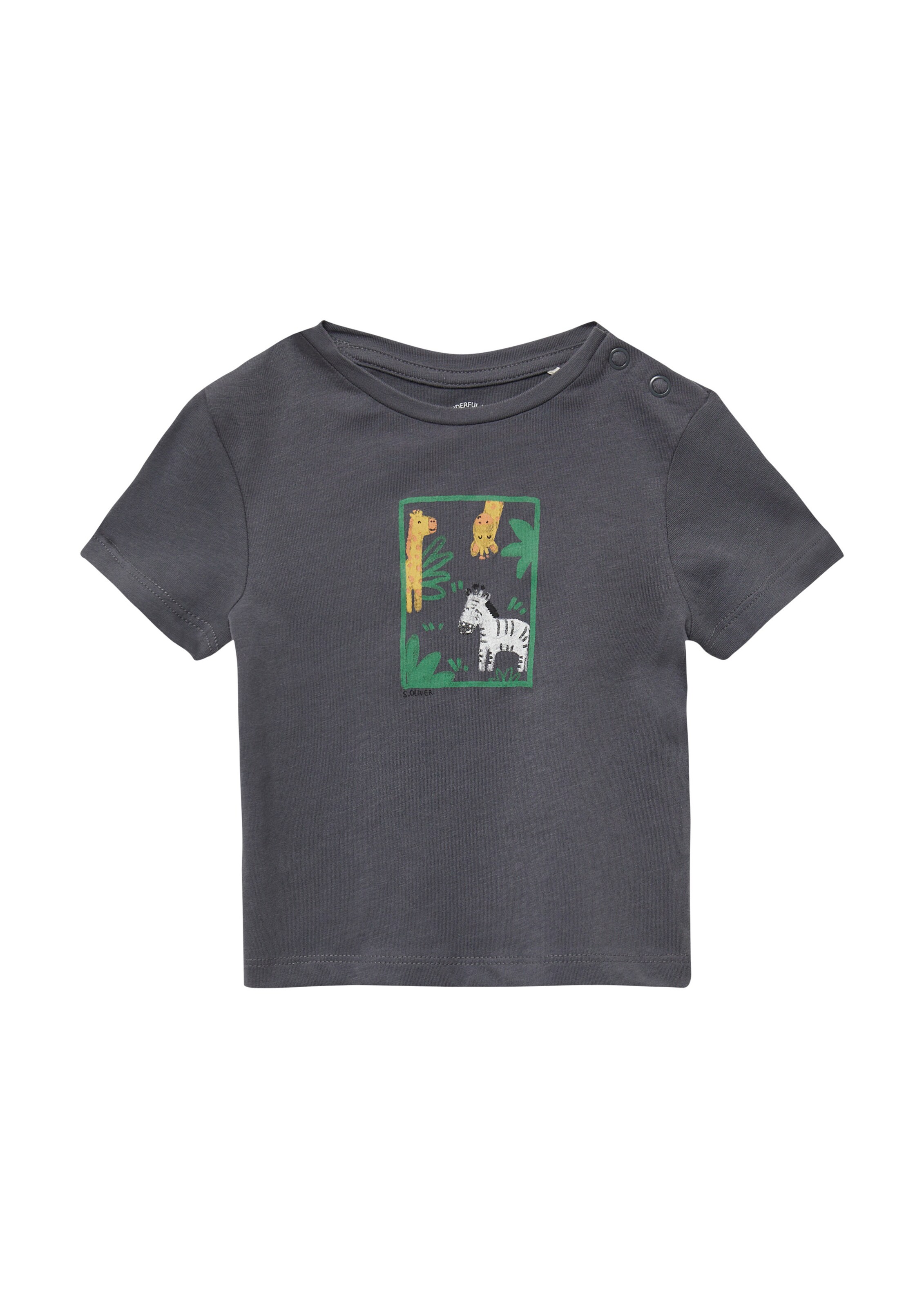 T-Shirt s.Oliver en gris : devant