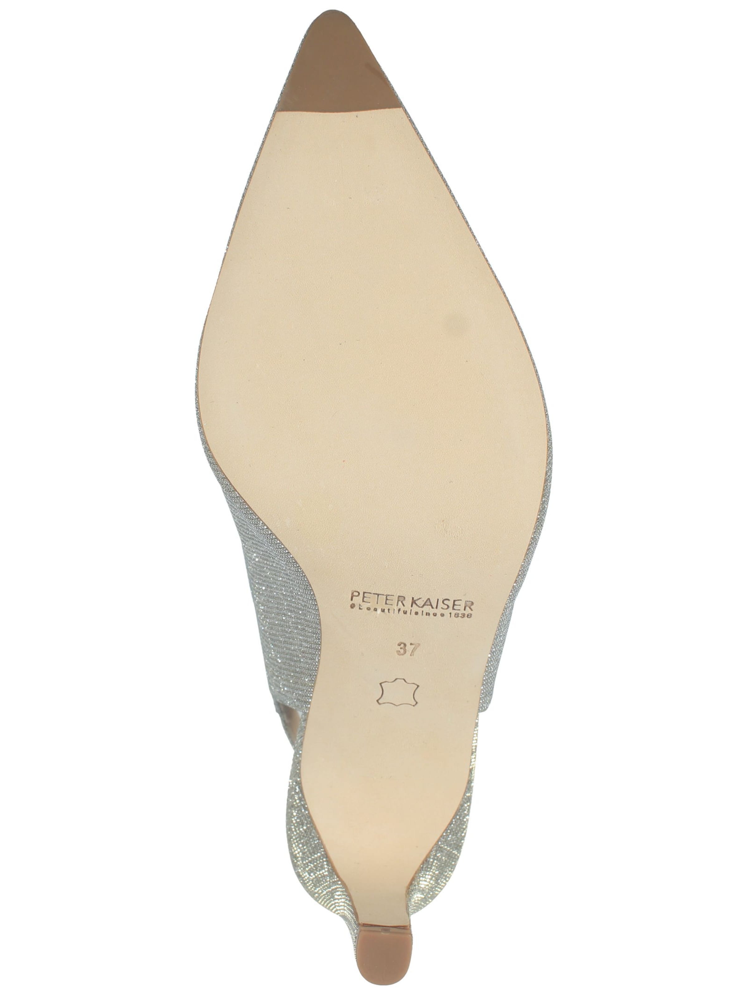 PETER KAISER Slingpumps in Silber