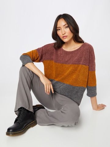 ONLY Sweater 'ALBA' in Brown