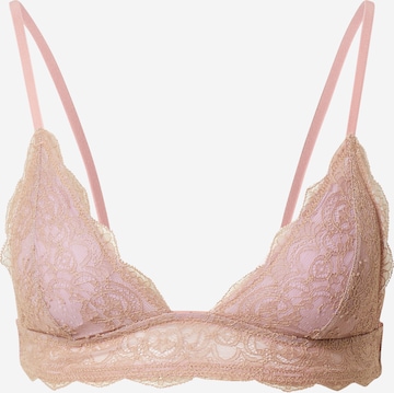 Dora Larsen Triangle Bra 'NORA' in Pink: front