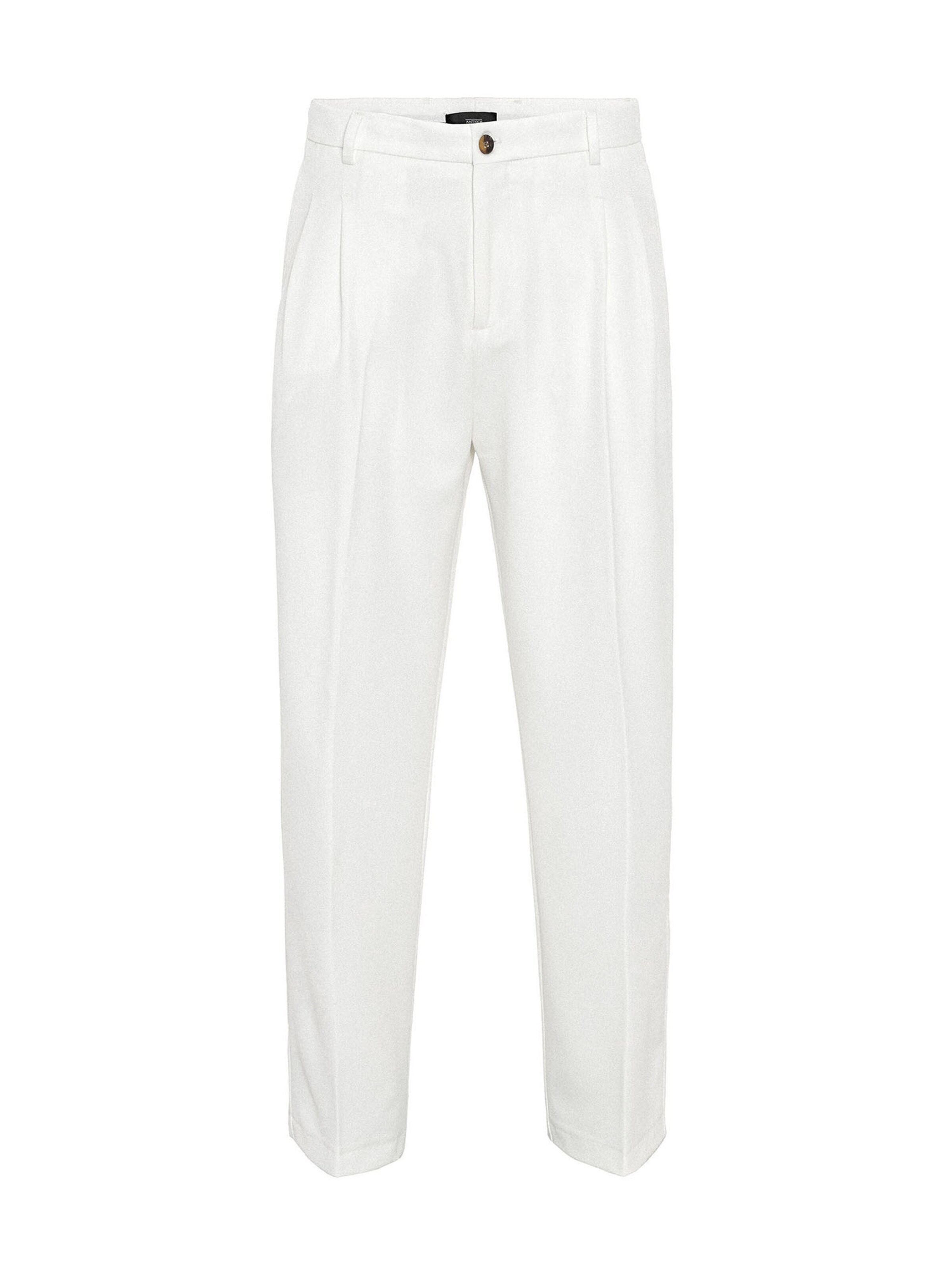 Antioch - regular Pantalón de pinzas en beige: frente