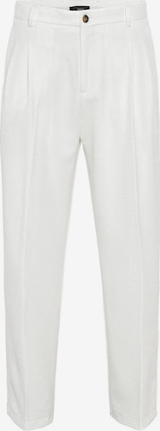 Regular Pantalon à plis Antioch en beige : devant