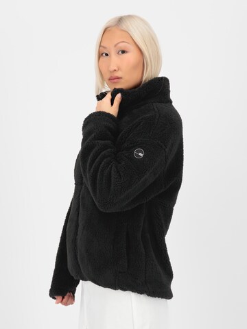 Alife and Kickin Fleece jacket 'Lioba' in Black