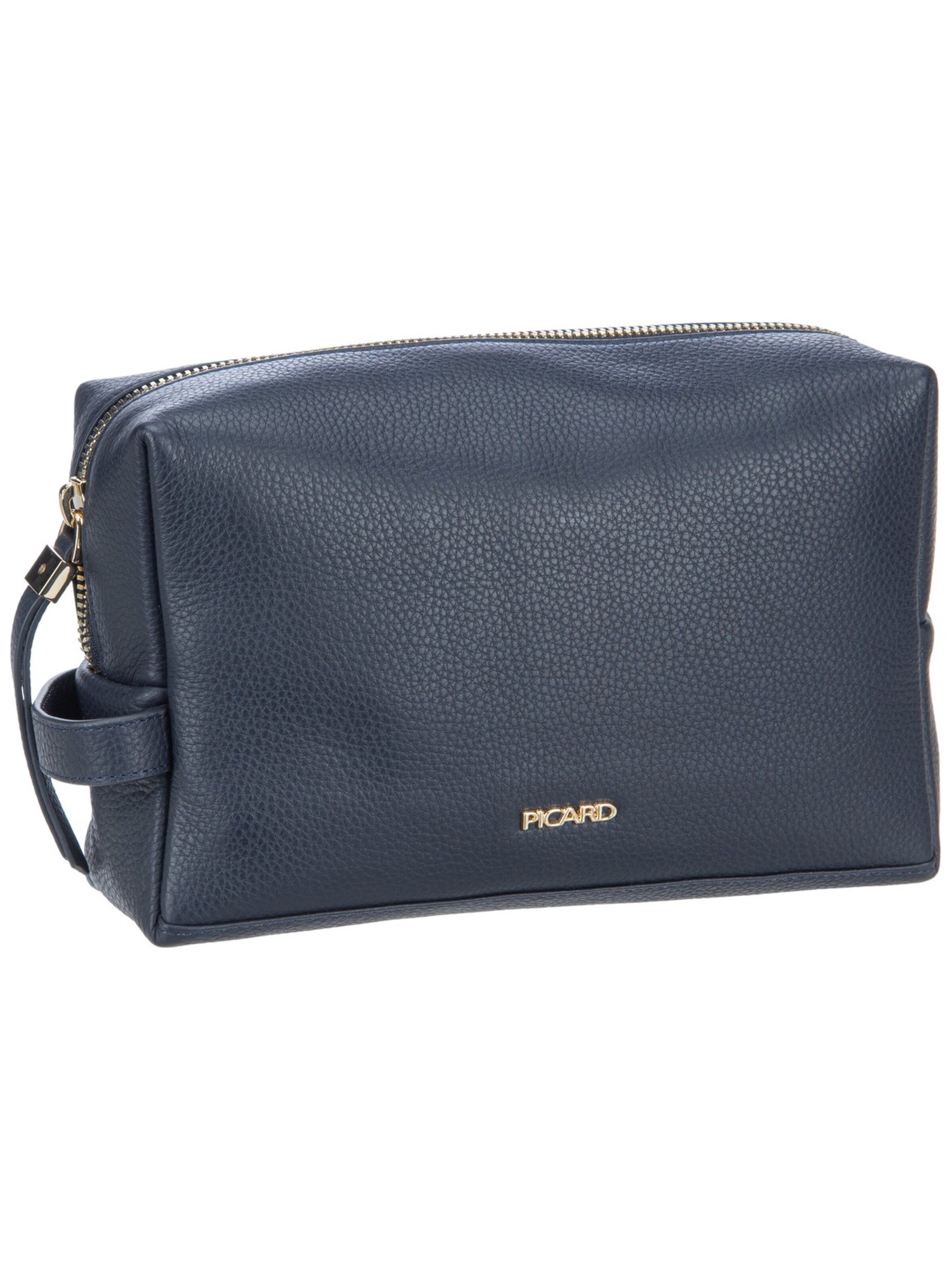Picard Toiletry Bag in Blue: front