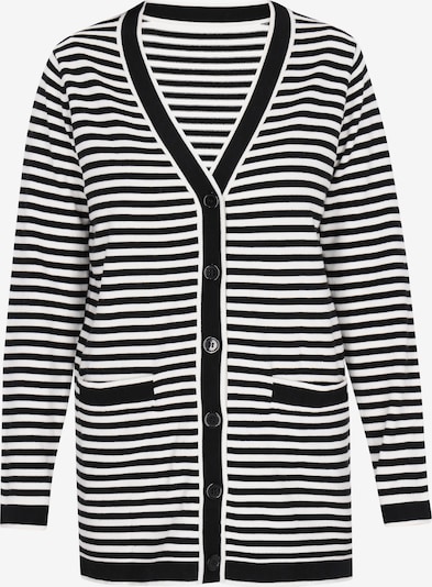 SANIKA Neuletakki värissä musta / valkoinen, Tuotenäkymä