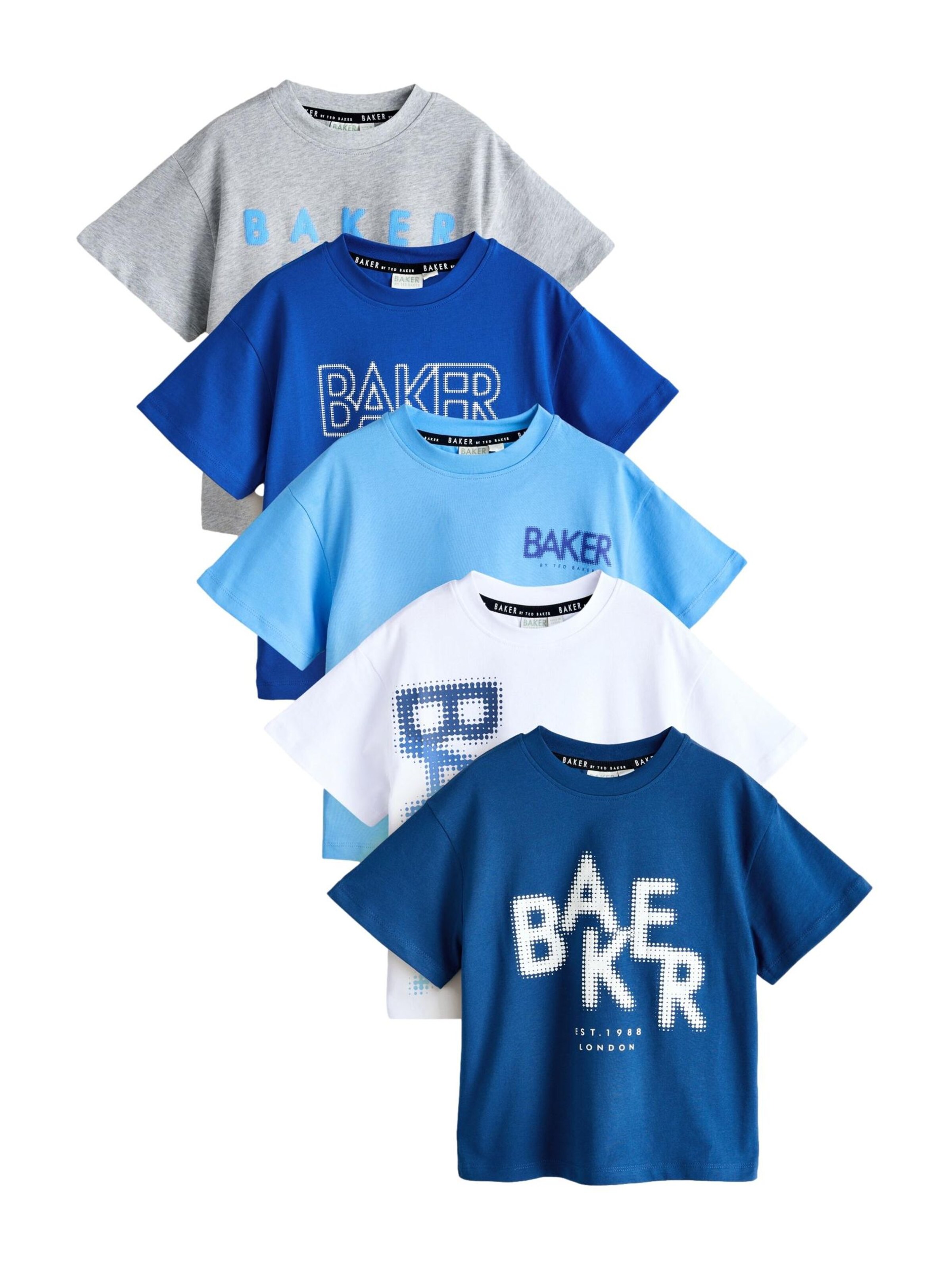 T-Shirt Baker by Ted Baker en mélange de couleurs : devant
