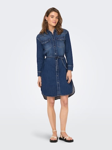 ONLY Shirt dress 'MARIE' in Blue