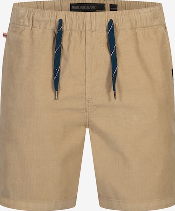 INDICODE JEANS Broek 'Polle' in Beige: voorkant