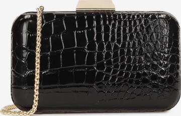 Kazar Clutch in Zwart: voorkant