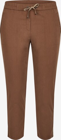 Thomas Rabe Regular Pants in Brown: front