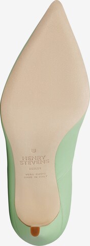 Henry Stevens Pumps 'Emma P90' in Green