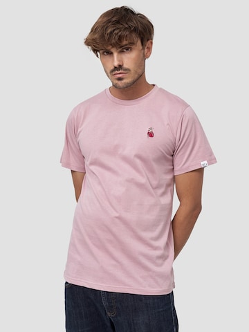 Mikon Shirt 'Herz' in Pink