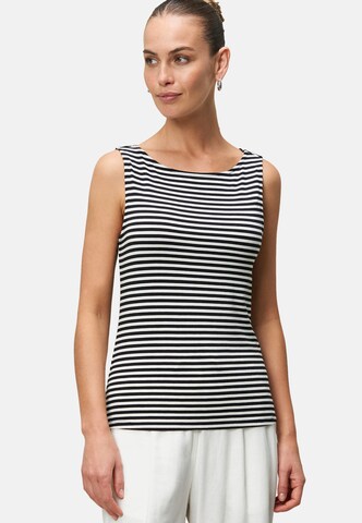 Top di zero in nero: frontale