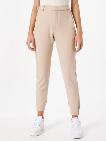 InWear Tapered Pants 'Nica' in Brown: front
