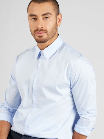 GUESS Slim fit Button Up Shirt in Blue