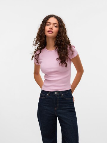 Maglietta 'VMCHLOE' di VERO MODA in lilla: frontale