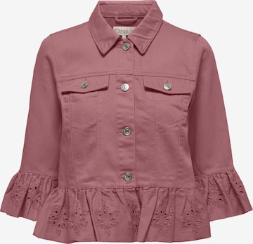 ONLY Between-Season Jacket 'Milly' in Pink: front