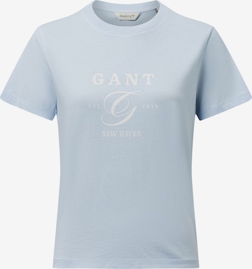 T-shirt ' ' GANT en bleu : devant