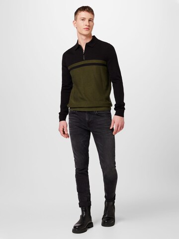 BURTON MENSWEAR LONDON Pullover in Grün