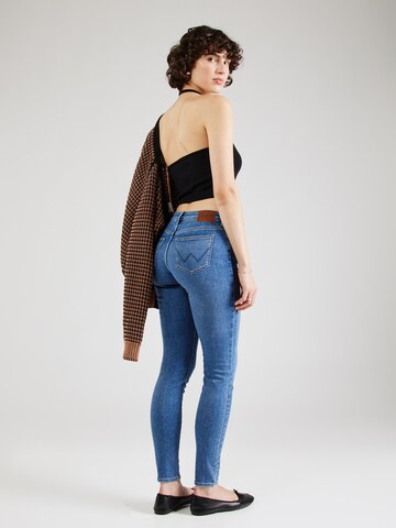 WRANGLER Скинни Джинсы 'SKINNY' в Синий