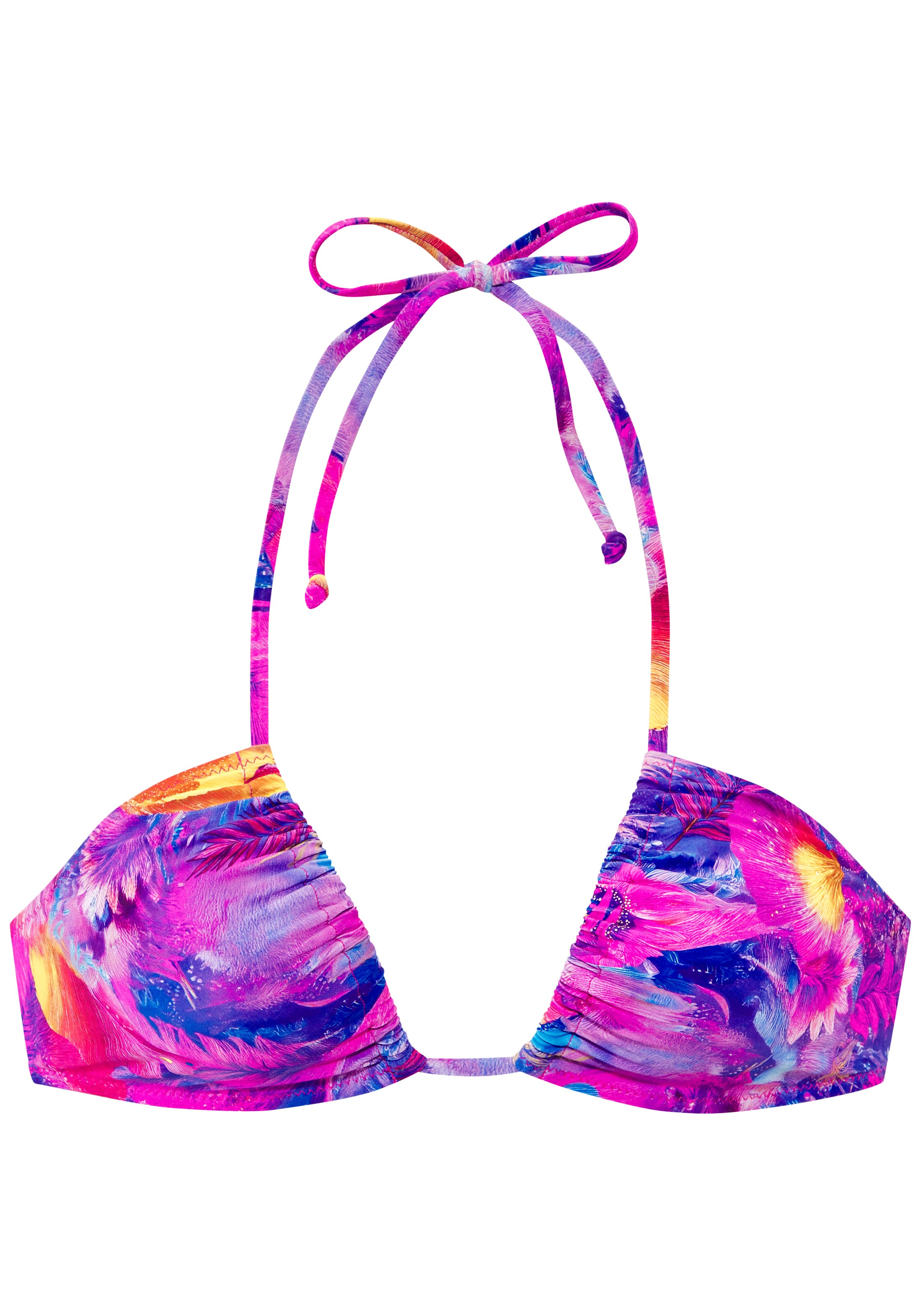 VENICE BEACH Balconette Bikini Top in Purple