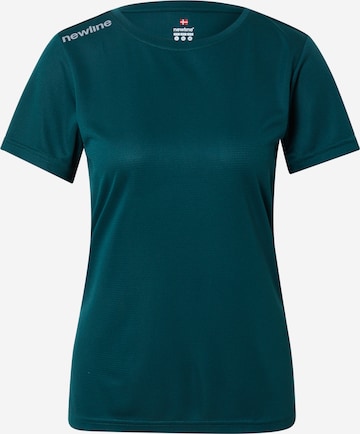 Newline - Camisa funcionais em verde: frente