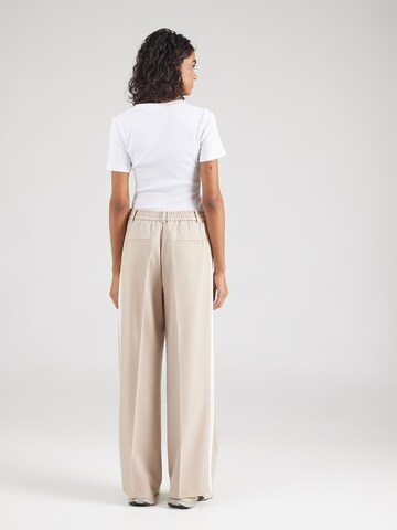 MORE & MORE Wide Leg Hose in Beige