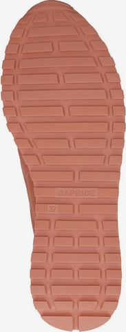 Chaussure de sport à lacets CAPRICE en orange