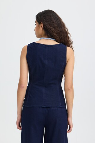 ICHI Top 'IHKATE' in Blau