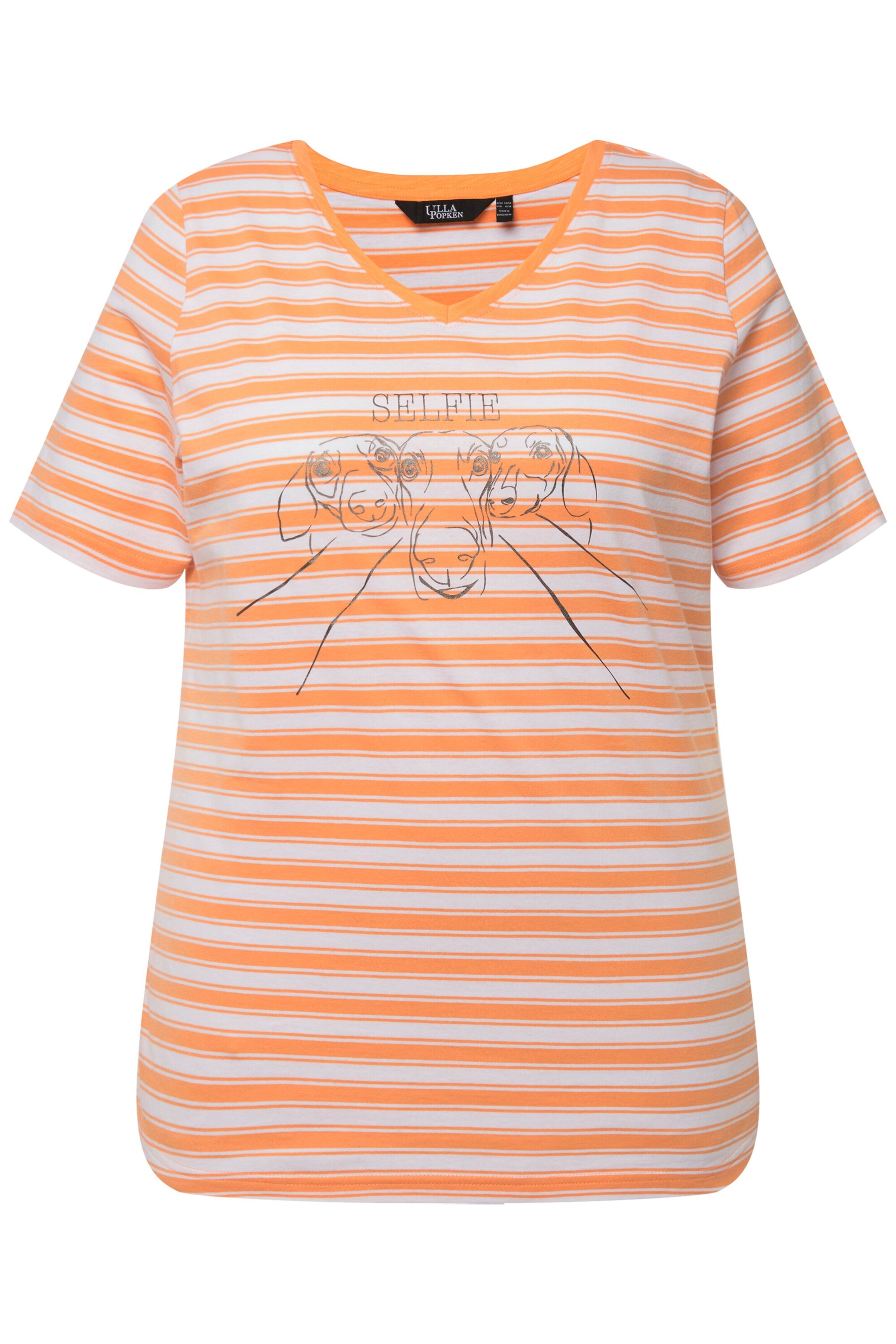 Ulla Popken Shirt in Mischfarben: Vorderseite