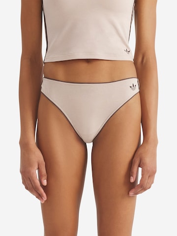 ADIDAS ORIGINALS String ' Adicolor Comfort Flex ' in Beige: voorkant