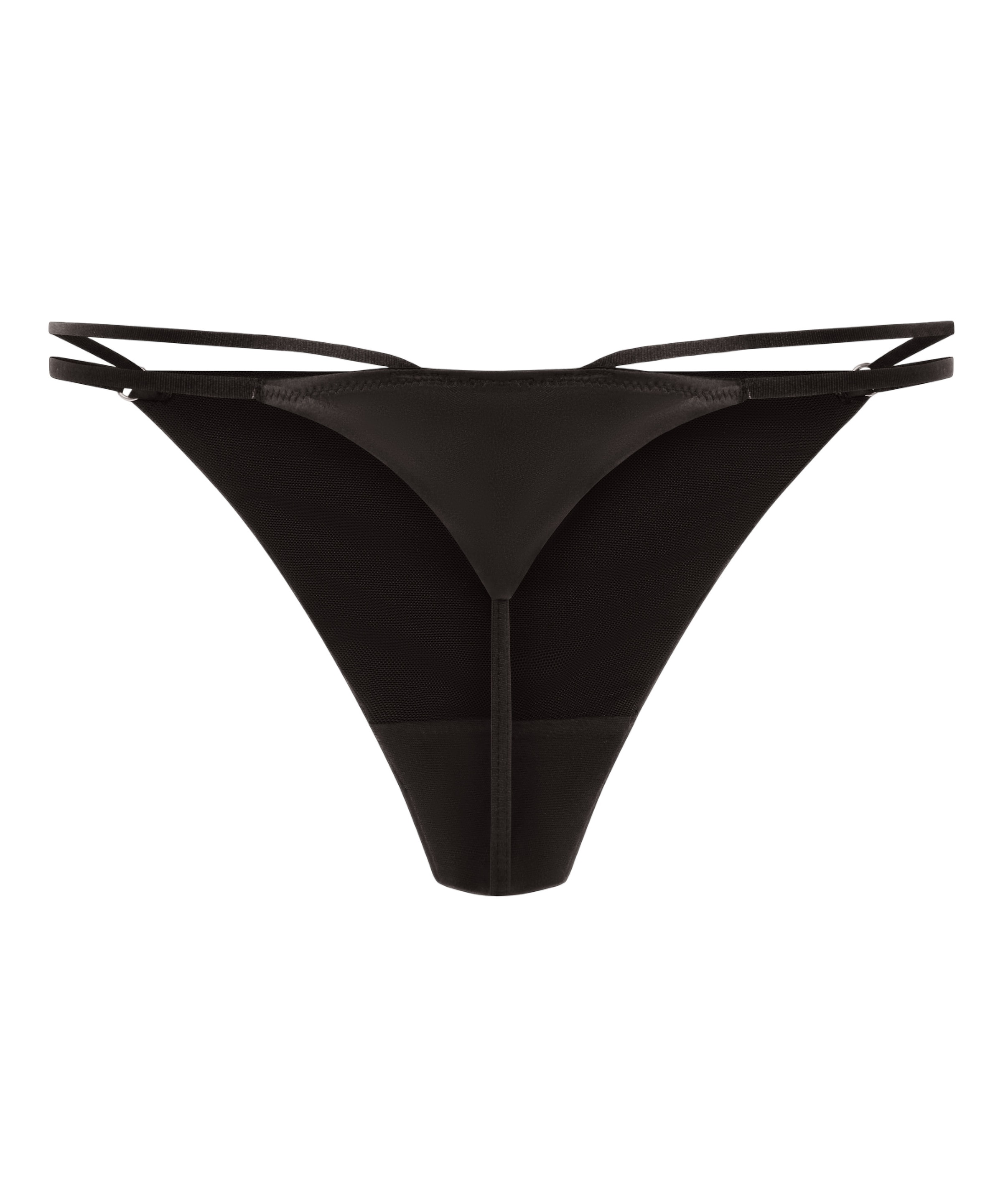 Hunkemöller - Tanga 'Hilton' em preto