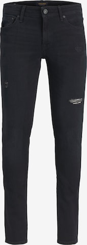 JACK & JONES Skinny Jeans 'Liam' i svart: framsida