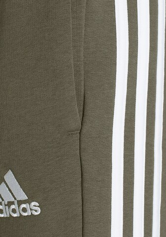 ADIDAS SPORTSWEAR Tapered Workout Pants 'Essentials' in Green