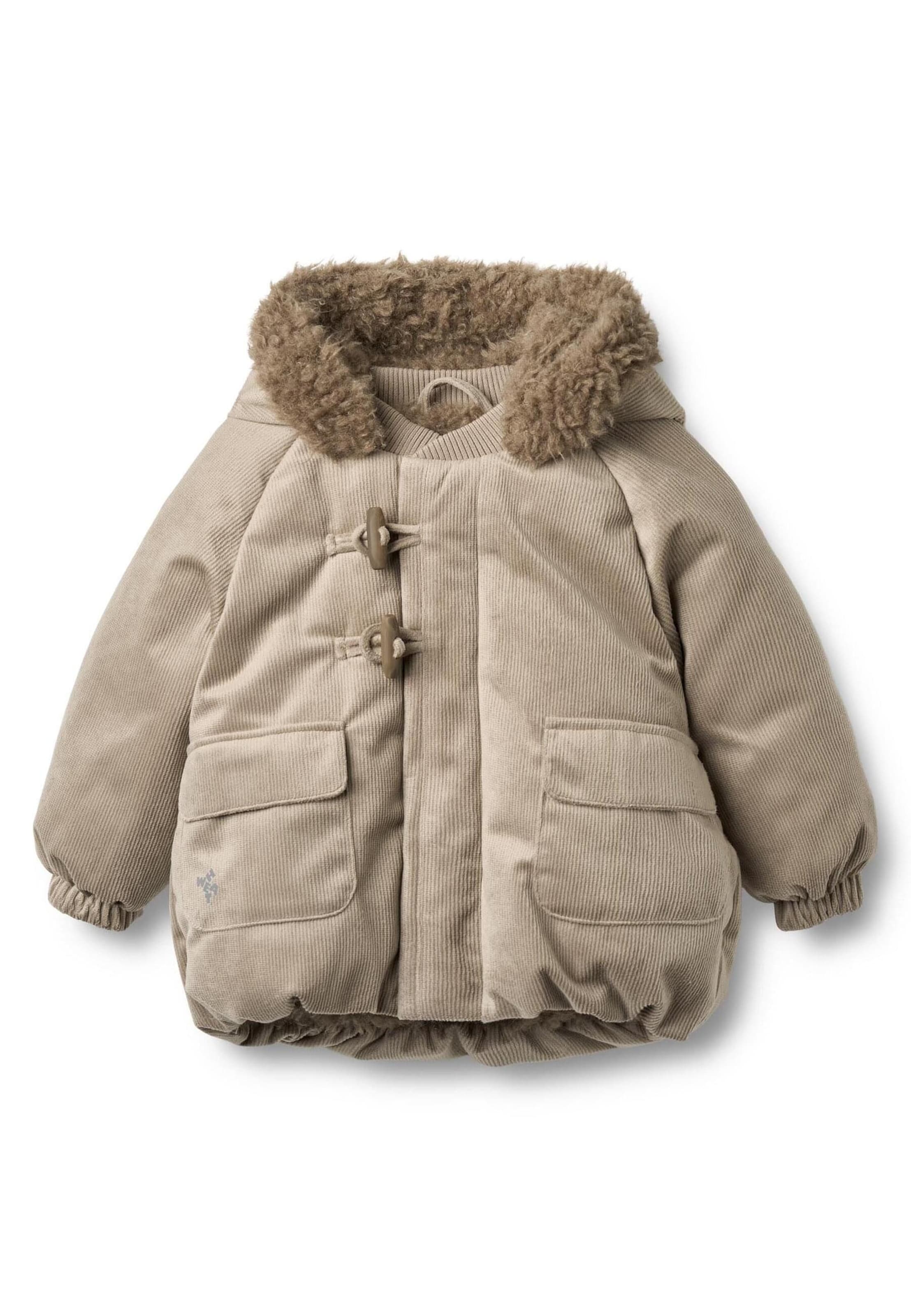 WHEAT Tussenjas in Grijs: voorkant