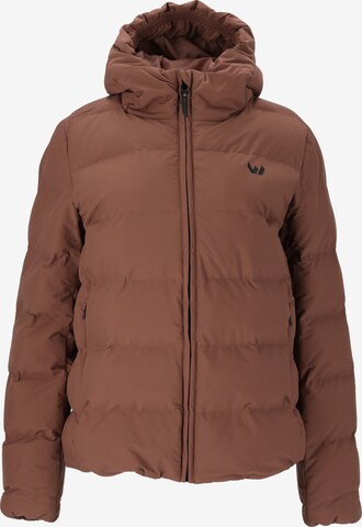 Whistler Athletic Jacket 'Janine' in Brown: front