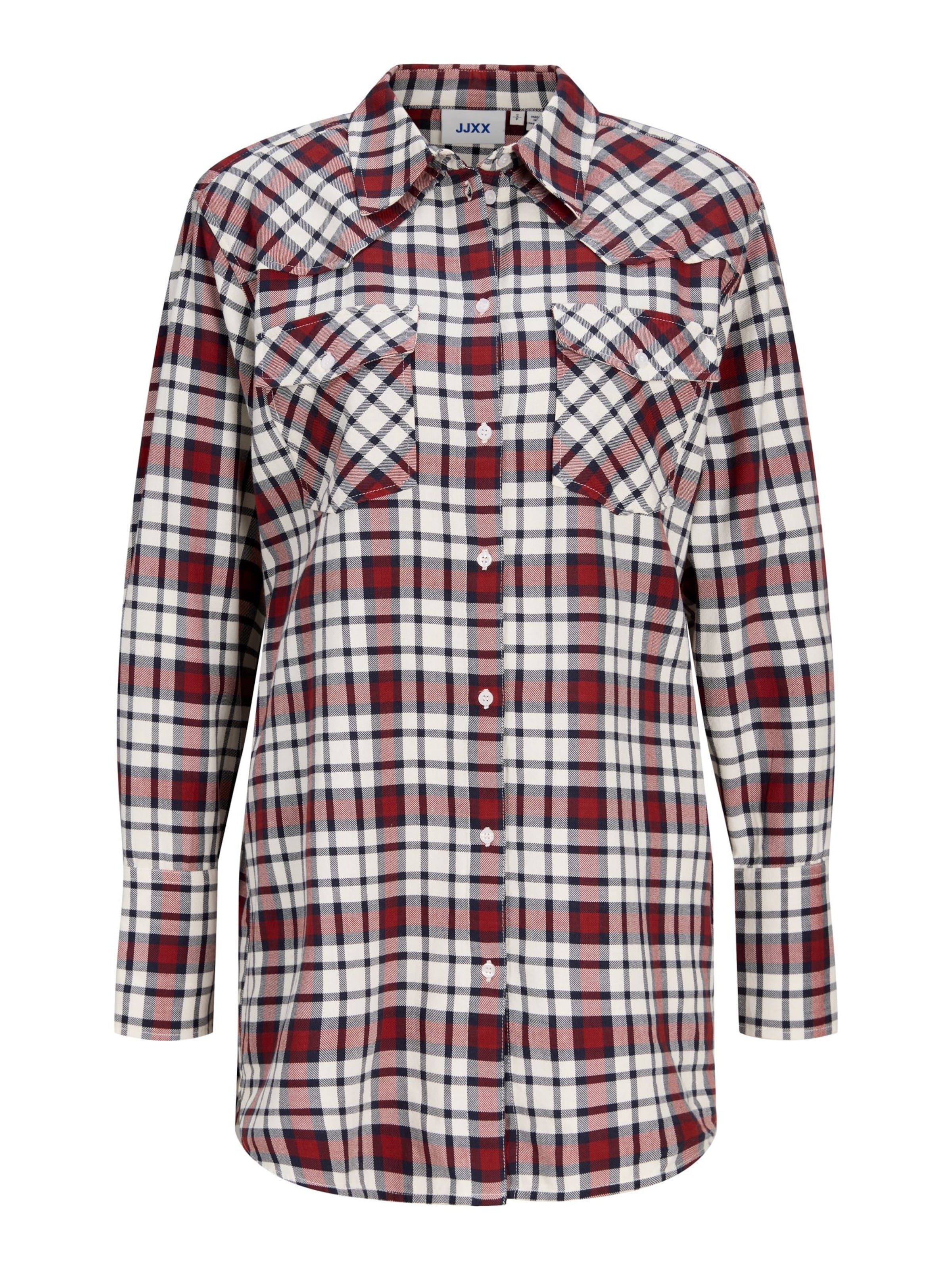 JJXX Blouse 'JXJamie' in Bruin: voorkant