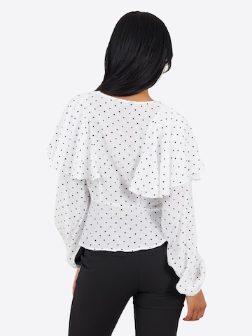 BRAVE SOUL Bluse in Weiß