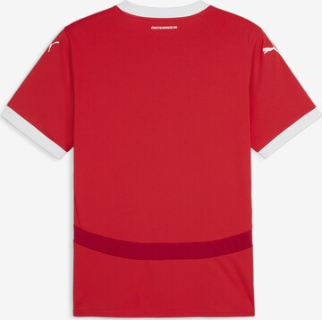PUMA - Camiseta de fútbol 'Österreich 2024' en rojo